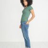 V-Neck in Forest Green - Image 5