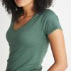 V-Neck in Forest Green - Image 3