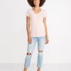 V-Neck in Vintage Peach - Image 3