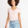 V-Neck in Vintage Peach - Image 2