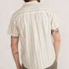 Vertical Stripe Shirt in White/Blue Stripe - Image 5