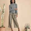 Spruce Wide Leg Pant in Dusty Olive - Image 6